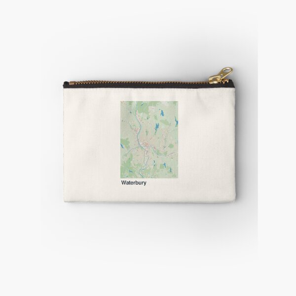 Item preview, Waterbury Minimalistic Map Art designed and sold by MapsNerd.