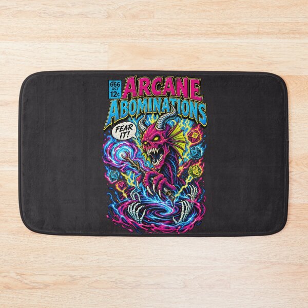 Item preview, Arcane Abominations – Neon Fantasy Monster Comic designed and sold by AwesomeBeyondLimits.