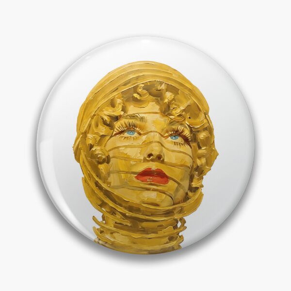 Item preview, Abstract Yellow Wrapped Woman Portrait Art designed and sold by Yellow Zone.
