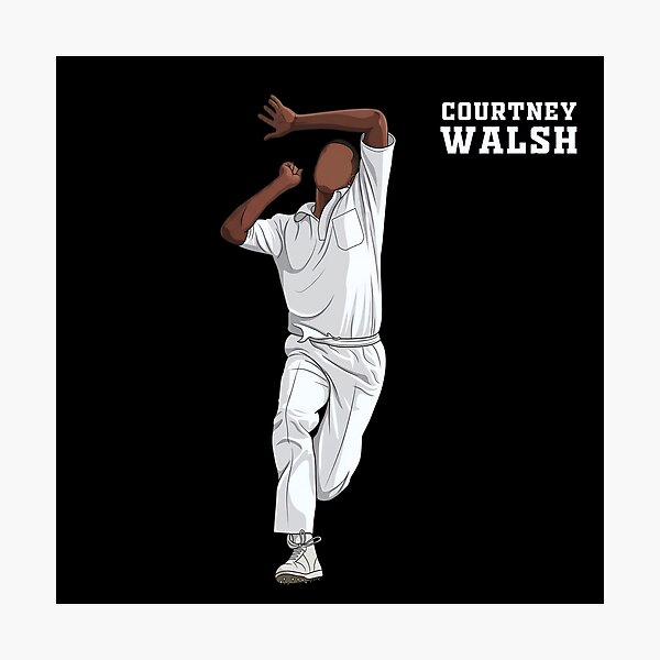 Item preview, Courtney Walsh - Bowler - T20 - Cricket Player designed and sold by GlimTig.