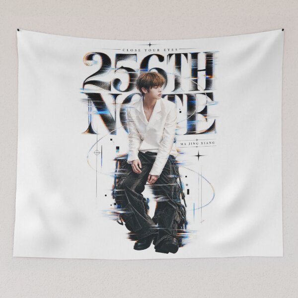 Item preview, Stylish Jingxiang portrait inspired by CLOSE YOUR EYES 256th Note with cinematic composition, contemporary fashion, and modern Kpop visual aesthetics. designed and sold by Valeree Store.