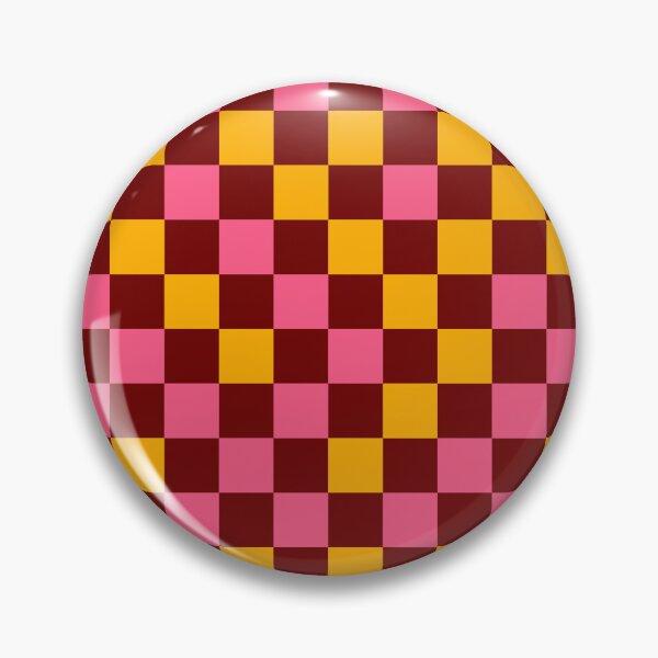 Item preview, Pink And Yellow On Red Checkered Pattern   designed and sold by PatternTitan.