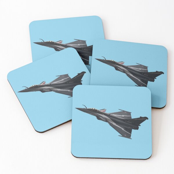 Aperçu de l'œuvre Illustration vectorielle du Rafale, chasseur multirôle en montée verticale créée et vendue par AfterburnerLab.