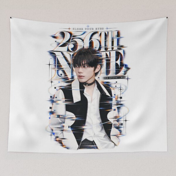 Item preview, CLOSE YOUR EYES Kyungbae 256th Note Artwork designed and sold by Valeree Store.