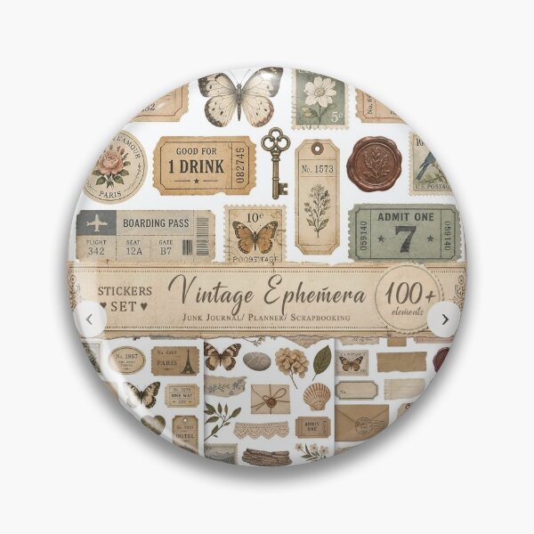 Item preview, ** Vintage ephemera ** designed and sold by Hello world's .