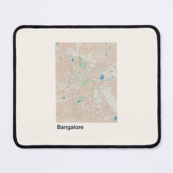 Item preview, Bengaluru Minimalistic Map Art designed and sold by MapsNerd.