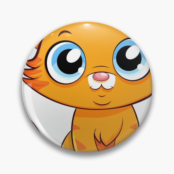 Item preview, Cream Tabby Kitten Cartoon designed and sold by HackerLooks.
