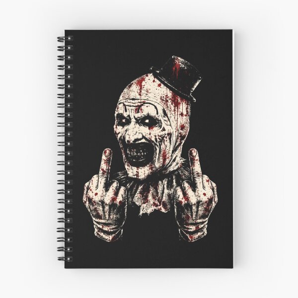 Item preview, Art The Clown Terrifier Middle Finger Horror Funny designed and sold by DarrinReilly.