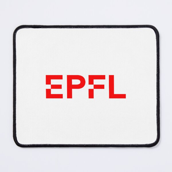 Item preview, EPFL Logo in Bold Red Blocky Letters, Lausanne Switzerland designed and sold by Karin  F Decker.