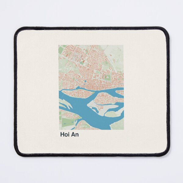 Item preview, Hoi An Minimalistic Map Art designed and sold by MapsNerd.
