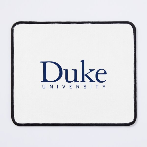 Item preview, Duke University Logo in Dark Blue Serif Typography designed and sold by Karin  F Decker.