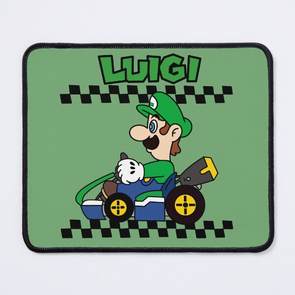 Item preview, Luigi kart Racing designed and sold by Arty Tees .