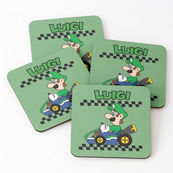 Item preview, Luigi kart Racing  designed and sold by Arty Tees .