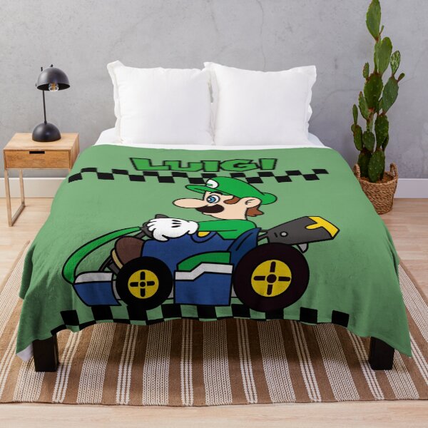 Aperçu de l'œuvre Luigi karting Racing créée et vendue par Arty Tees .
