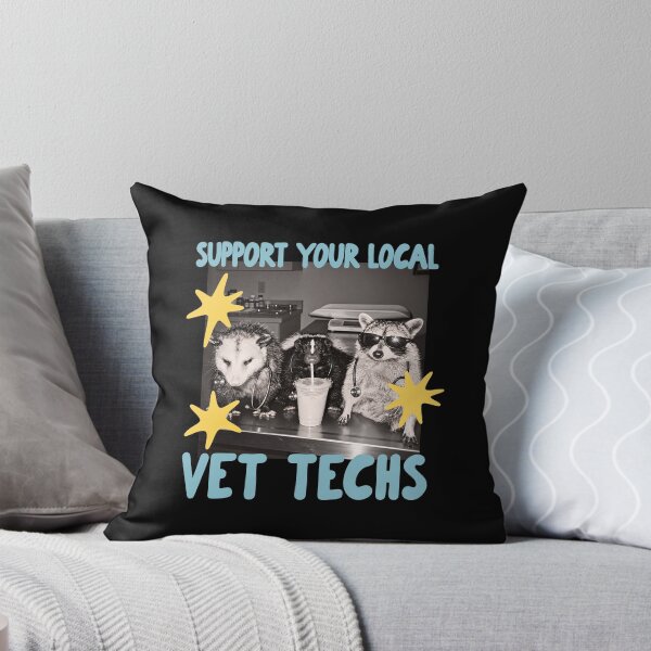 Item preview, Support Your Local Vet Techs designed and sold by PixyPrint.