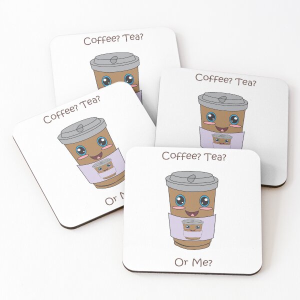 Item preview, Coffee? Tea? or Me? designed and sold by ArchangelAmvs.