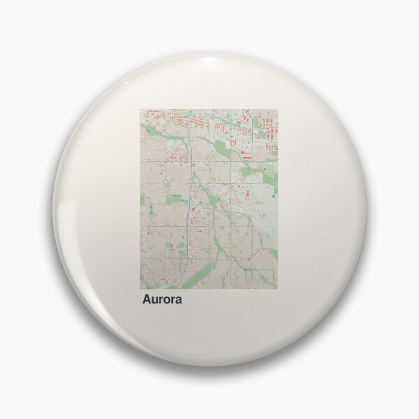 Artikelvorschau, Minimalistische Kartenkunst der Aurora entworfen und verkauft von MapsNerd.