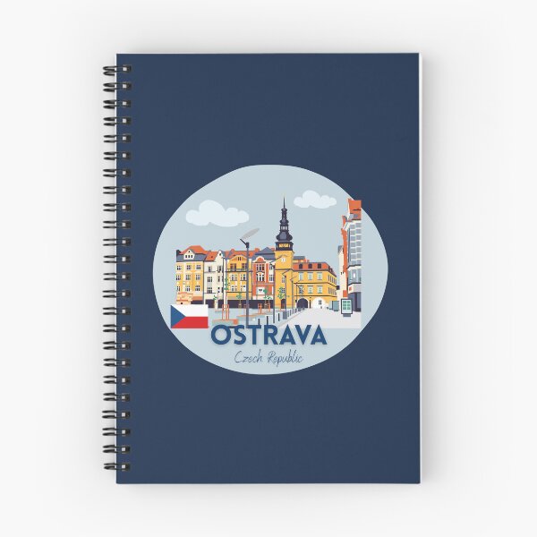 Item preview, Ostrava Cech Republic Vintage Travel Design designed and sold by AnulaArt.