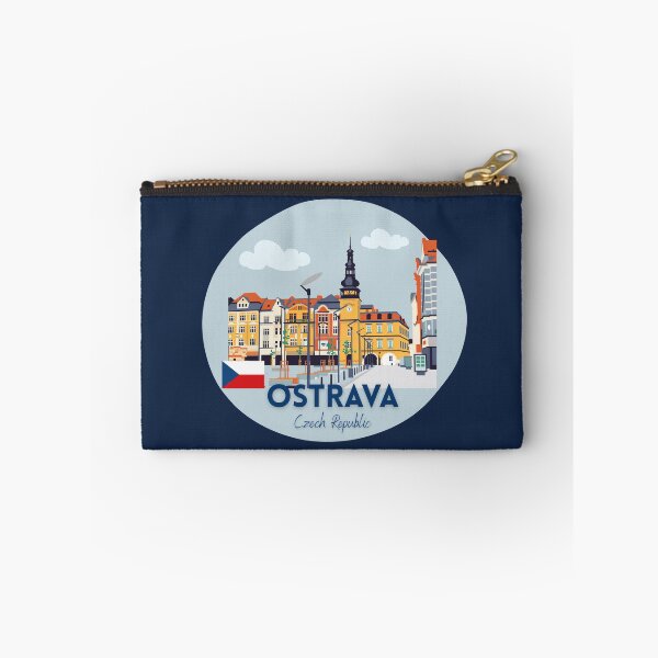 Item preview, Ostrava Cech Republic Vintage Travel Design designed and sold by AnulaArt.
