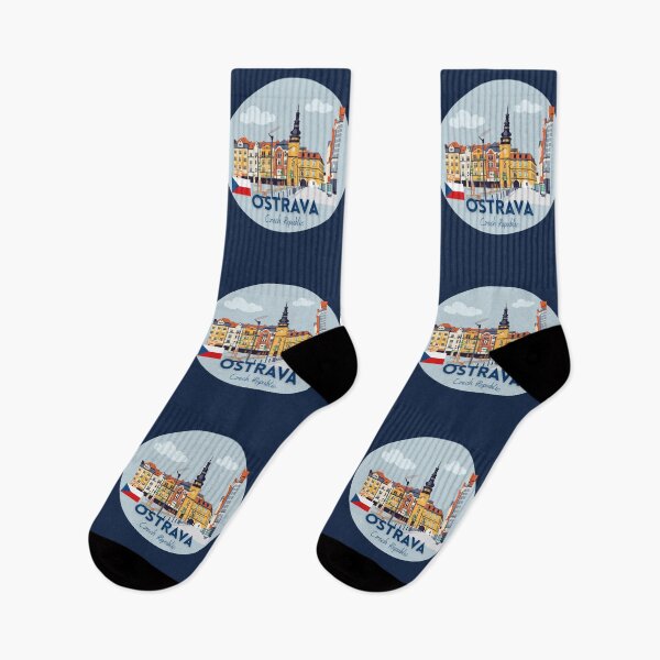 Item preview, Ostrava Cech Republic Vintage Travel Design designed and sold by AnulaArt.