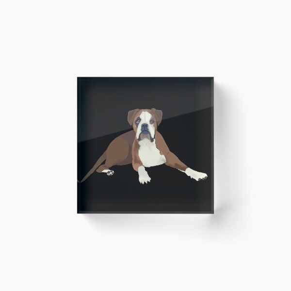 Item preview, Boxer dog sticker designed and sold by susiscauldron.