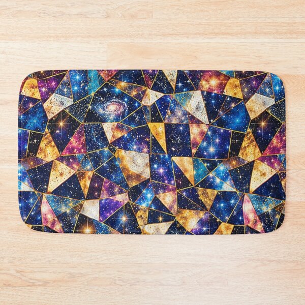 Item preview, Cosmic Frog Temporal Shift Galaxy Mosaic designed and sold by zenjiinspired.