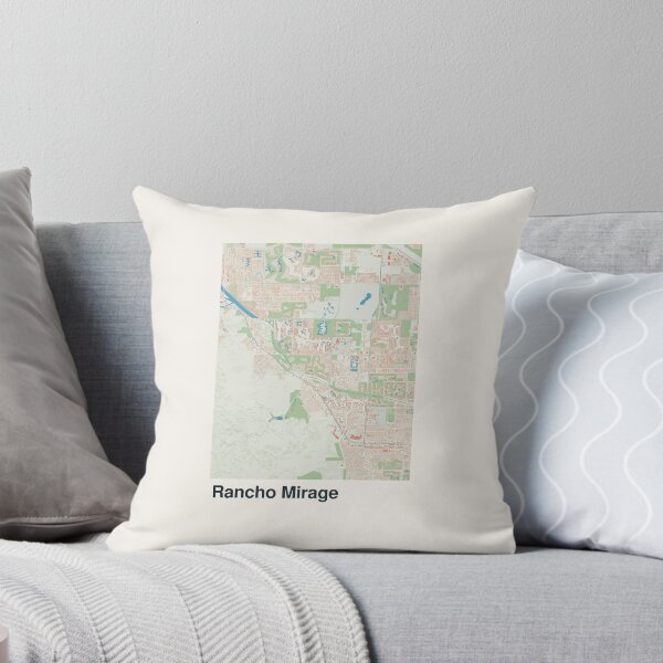 Item preview, Rancho Mirage Minimalistic Map Art designed and sold by MapsNerd.
