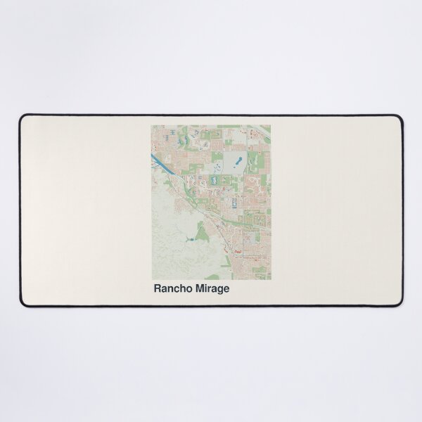 Item preview, Mapa minimalista de Rancho Mirage designed and sold by MapsNerd.