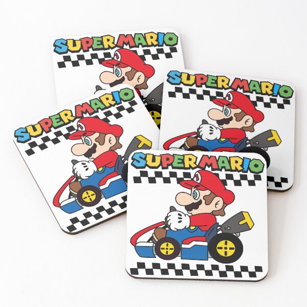 Aperçu de l'œuvre Course de kart Super Mario. créée et vendue par Arty Tees .