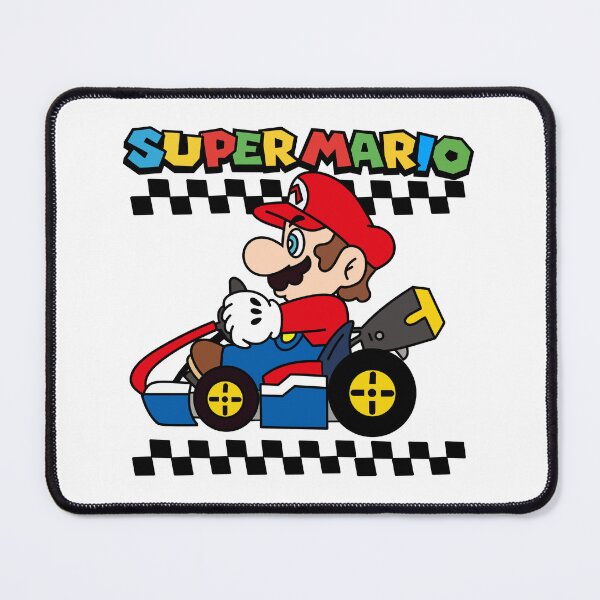 Aperçu de l'œuvre Course de kart Super Mario. créée et vendue par Arty Tees .