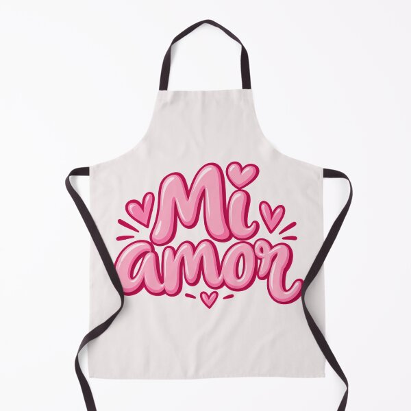 Item preview, Mi Amor Pink Hearts Cute Spanish Love Design designed and sold by MetaModel Editions.