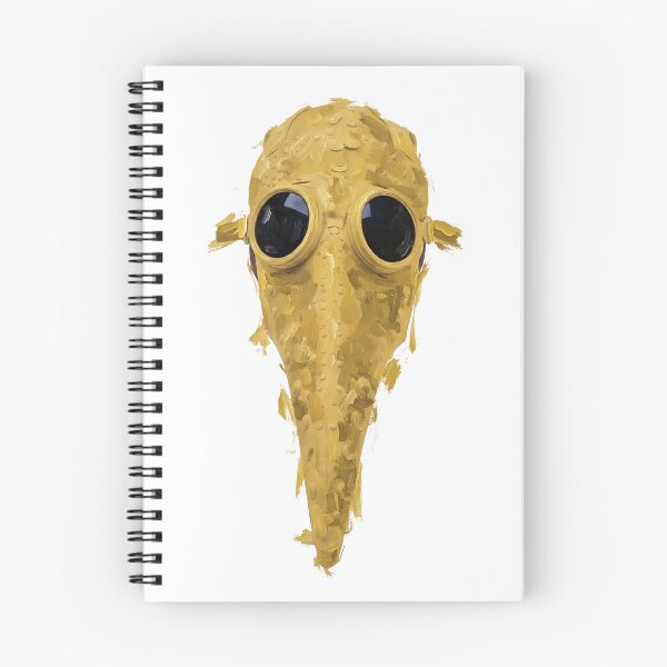 Item preview, Abstract Yellow Plague Doctor Mask Art designed and sold by Yellow Zone.