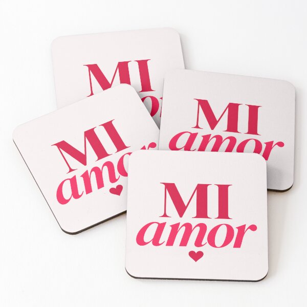 Item preview, Mi Amor Spanish Love Elegant Romantic Typography designed and sold by MetaModel Editions.