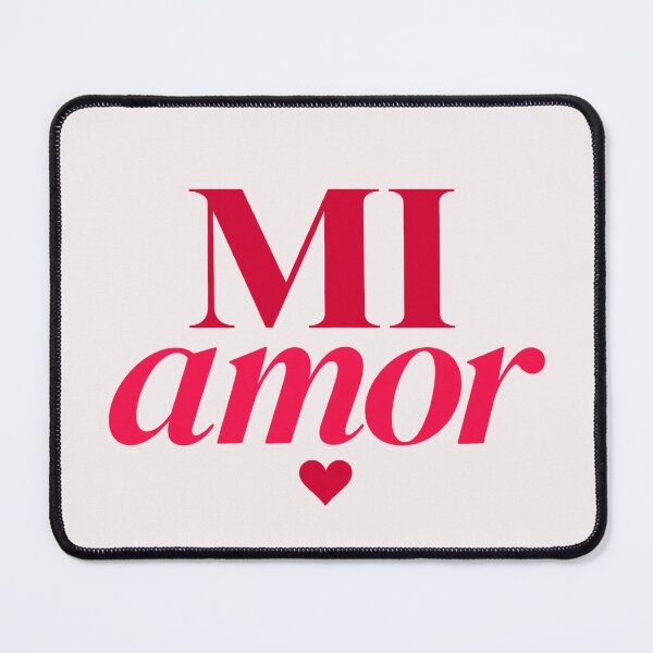 Item preview, Mi Amor Spanish Love Elegant Romantic Typography designed and sold by MetaModel Editions.
