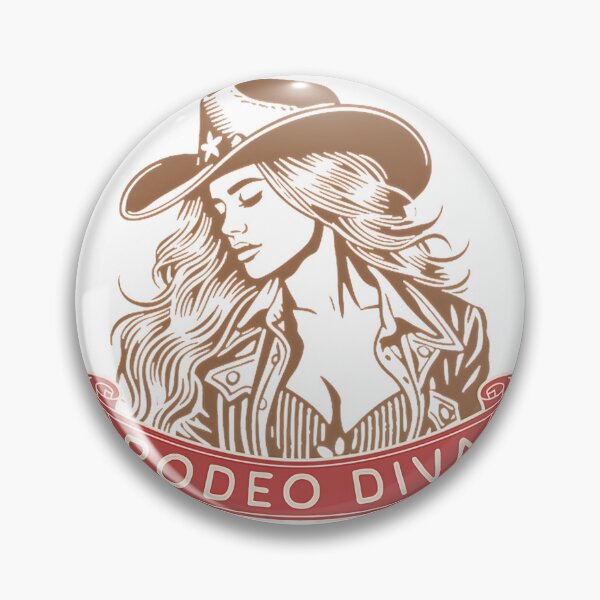 Artikelvorschau, Rodeo-Diva Western-Cowgirl-Grafikdesign für trendbewusste Modeliebhaber entworfen und verkauft von HenSA02.