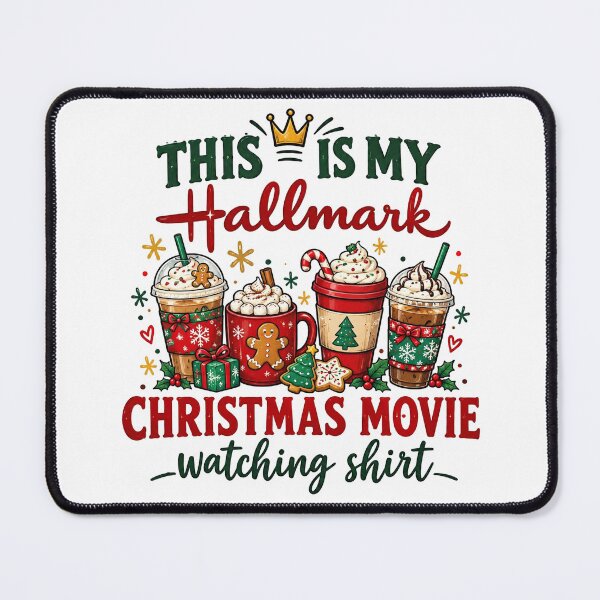 Item preview, This Is My Hallmark Christmas Movie Watching designed and sold by LandFinStudio.