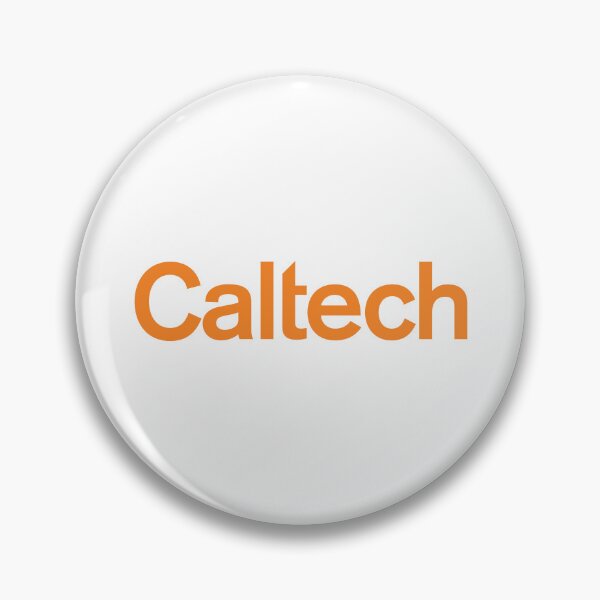 Item preview, Caltech Logo in Orange Bold Typography, California Institute of Technology designed and sold by Karin  F Decker.