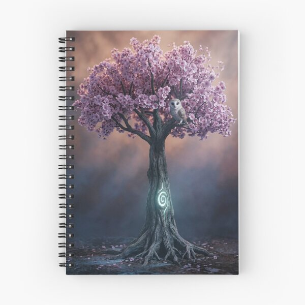 Artikelvorschau, Der magische Baum – eine wunderschöne, fantasievolle Illustration entworfen und verkauft von Vintage Designs +.