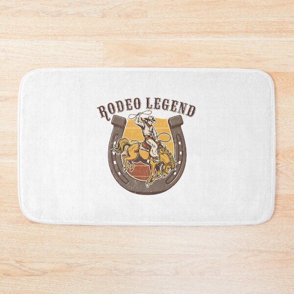 Aperçu de l'œuvre Rodeo Legend Vintage Western Cowboy Design créée et vendue par HenSA02.
