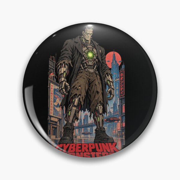 Item preview, Cyberpunk Frankenstein Monster Reanimated Cyborg Horror designed and sold by BRTHRCNK01.