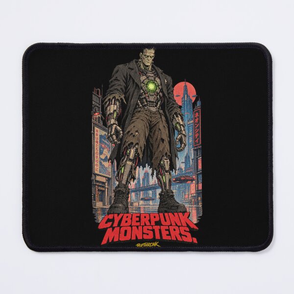 Item preview, Cyberpunk Frankenstein Monster Reanimated Cyborg Horror designed and sold by BRTHRCNK01.