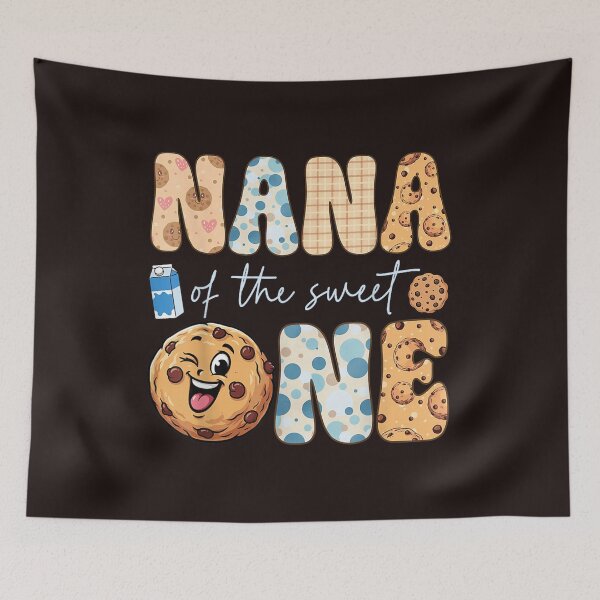 Item preview, Nana Of The Sweet One Cookies and Milk 1st Birthday Party designed and sold by mari-kayden.