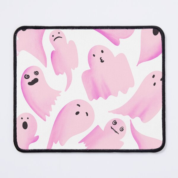 Item preview, Pink Ghost Club – Cute Spooky Kawaii Ghosts Sticker Collection designed and sold by chupichapa.