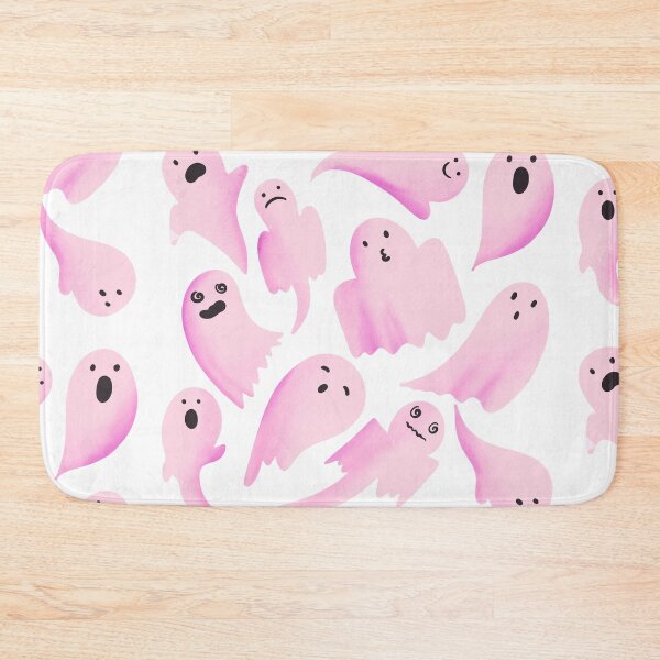 Item preview, Pink Ghost Club – Cute Spooky Kawaii Ghosts Sticker Collection designed and sold by chupichapa.