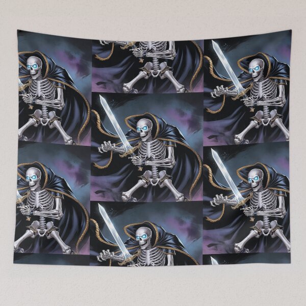 Item preview, Skeleton Warlord knight fantasy art illustration designed and sold by Vintage Designs +.