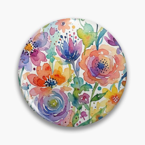 Item preview, Watercolor garden full of floral dreams designed and sold by Sigtrix.