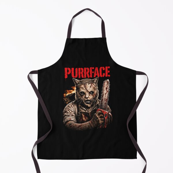 Artikelvorschau, Purrface Horror Cat, Kettensägen-Slasher-Parodie entworfen und verkauft von williamsjale.