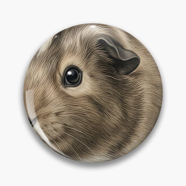 Artikelvorschau, Vintage Naturalist Ridgeback Guinea Pig Portrait — Antique Cavy Breed Art entworfen und verkauft von Catch333.