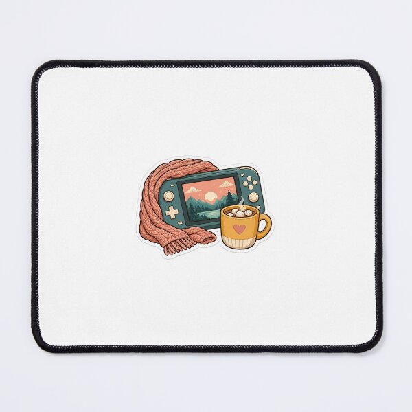Item preview, Cozy Handheld Gaming with Blanket and Hot Drink - Cozy Gamer designed and sold by LearnFunStore.