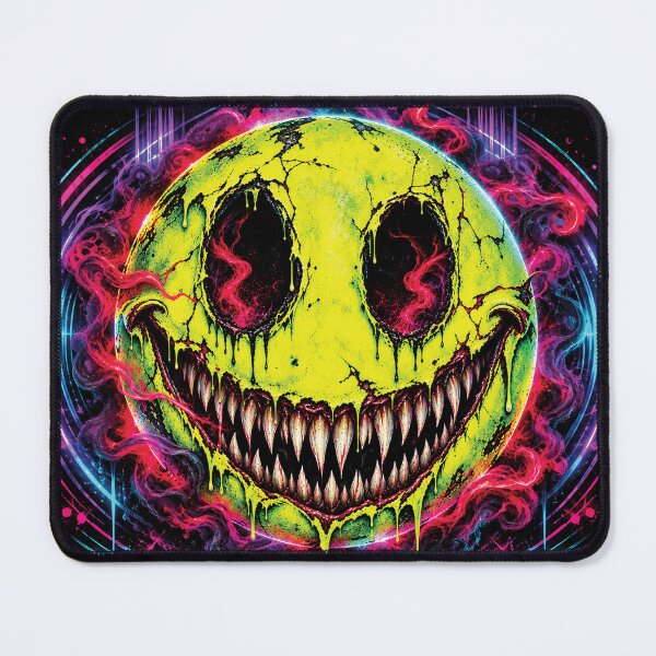 Item preview, Acid Afterhours Neon Smiley Techno Rave T-Shirt designed and sold by XTSTUDIOART.